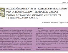 Evaluación ambiental estratégica: instrumento para la planificación territorial urbana.