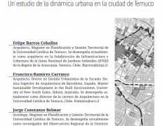 Asimetrías socioespaciales y los modelos de planificación racional. Un estudio de la dinámica urbana en la ciudad de Temuco.