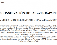 Estado de conservación de las aves rapaces de Chile.