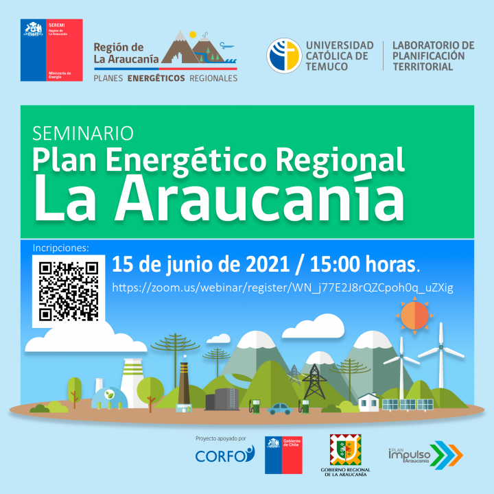Invitación Seminario Plan Energético Regional de La Araucanía