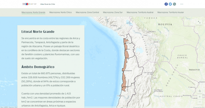 Diseño y elaboración de un Atlas Rural de Chile