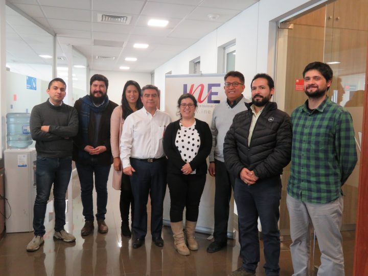 Equipo del Laboratorio de Planificación Territorial presenta a INE Araucanía el proyecto FONDEF IDeA KIMGEN DATA Escenarios para la Gestión de La Emergencia.
